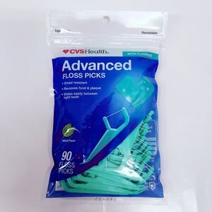 ⭐4/$15 CVS Advanced Floss Picks 90CT